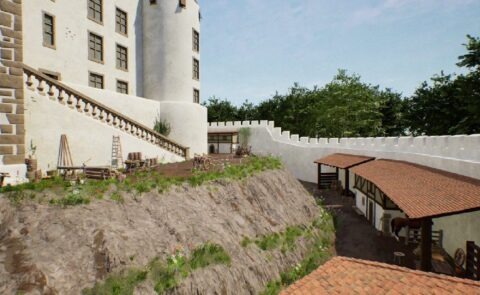 Château de la ville de Montrond les Bains Montrond le Fort