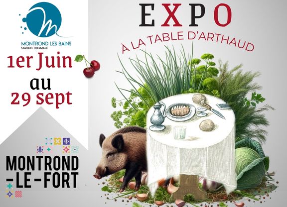 expo A la table d’Arthaud