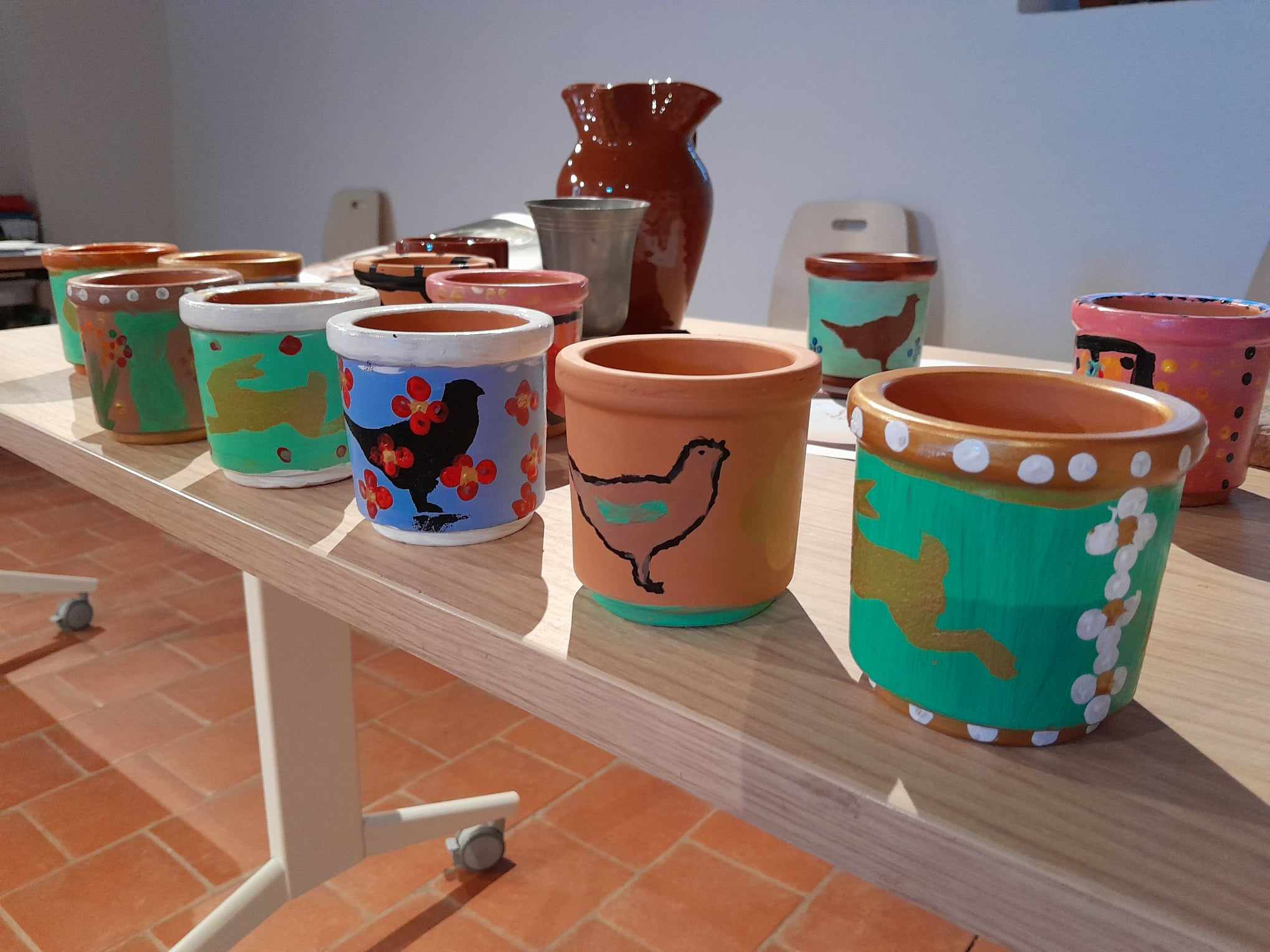 atelier peinture poterie