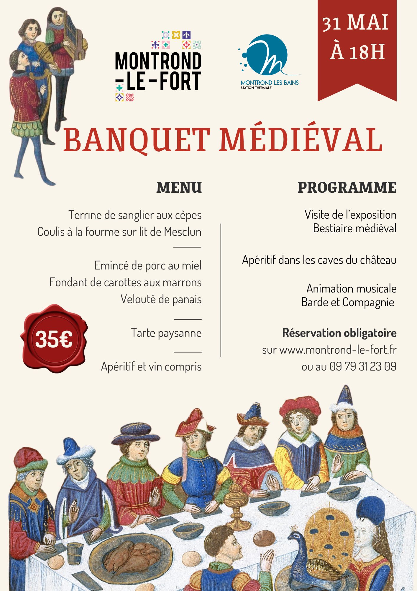 Affiche banquet