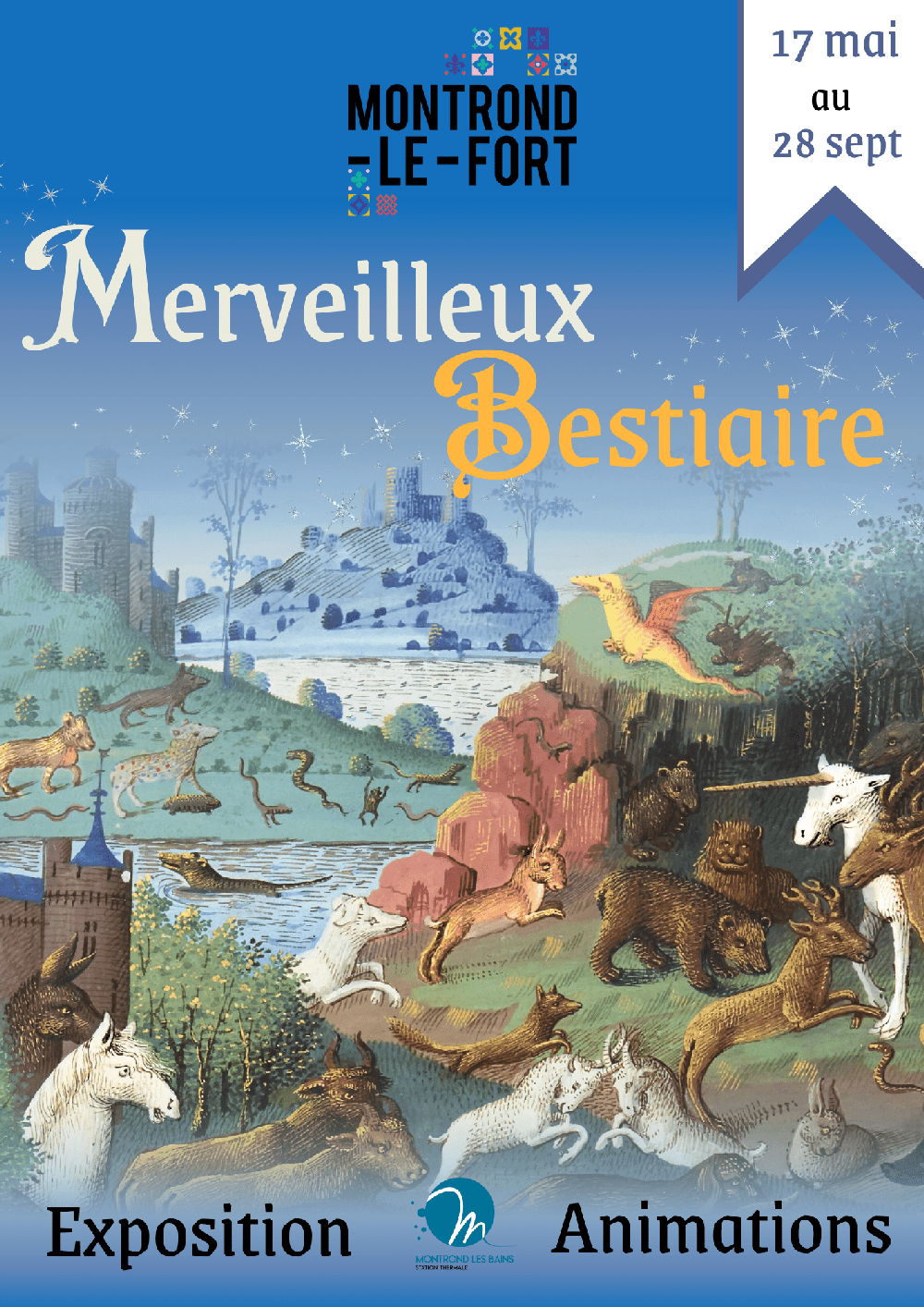 Affiche expo bestiaire