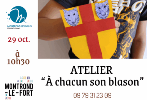Atelier à chacun son blason 2