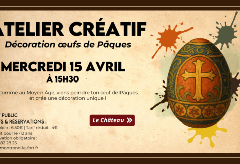 Atelier deco oeuf de paques 15 avril