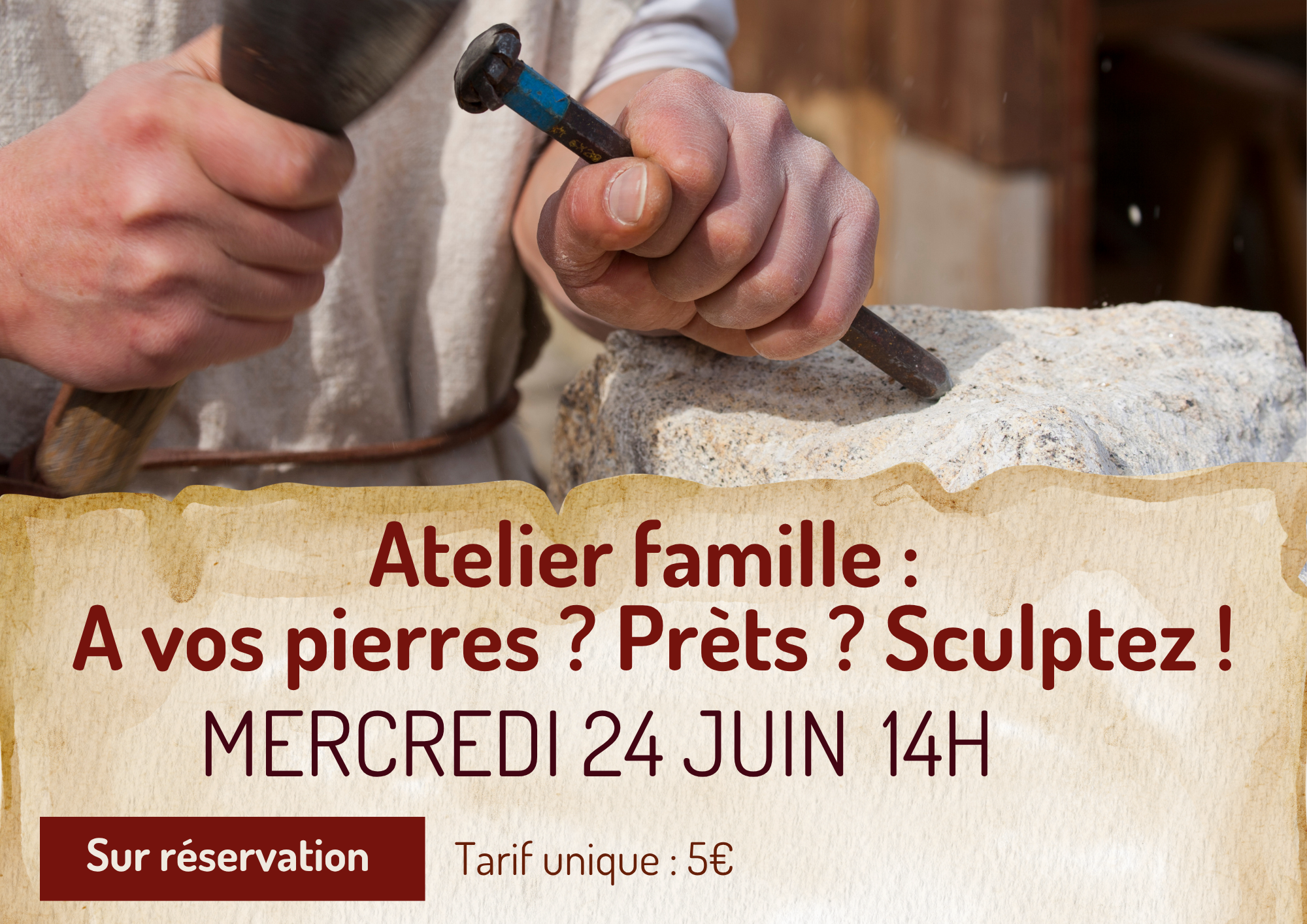 Atelier sculpture 24 juin