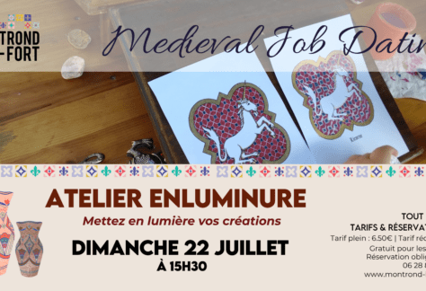 atelier enluminure 22 juillet
