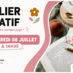 atelier marque page 8 juillet