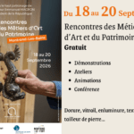 journée du patimoine 18 au 20 sept - chateau