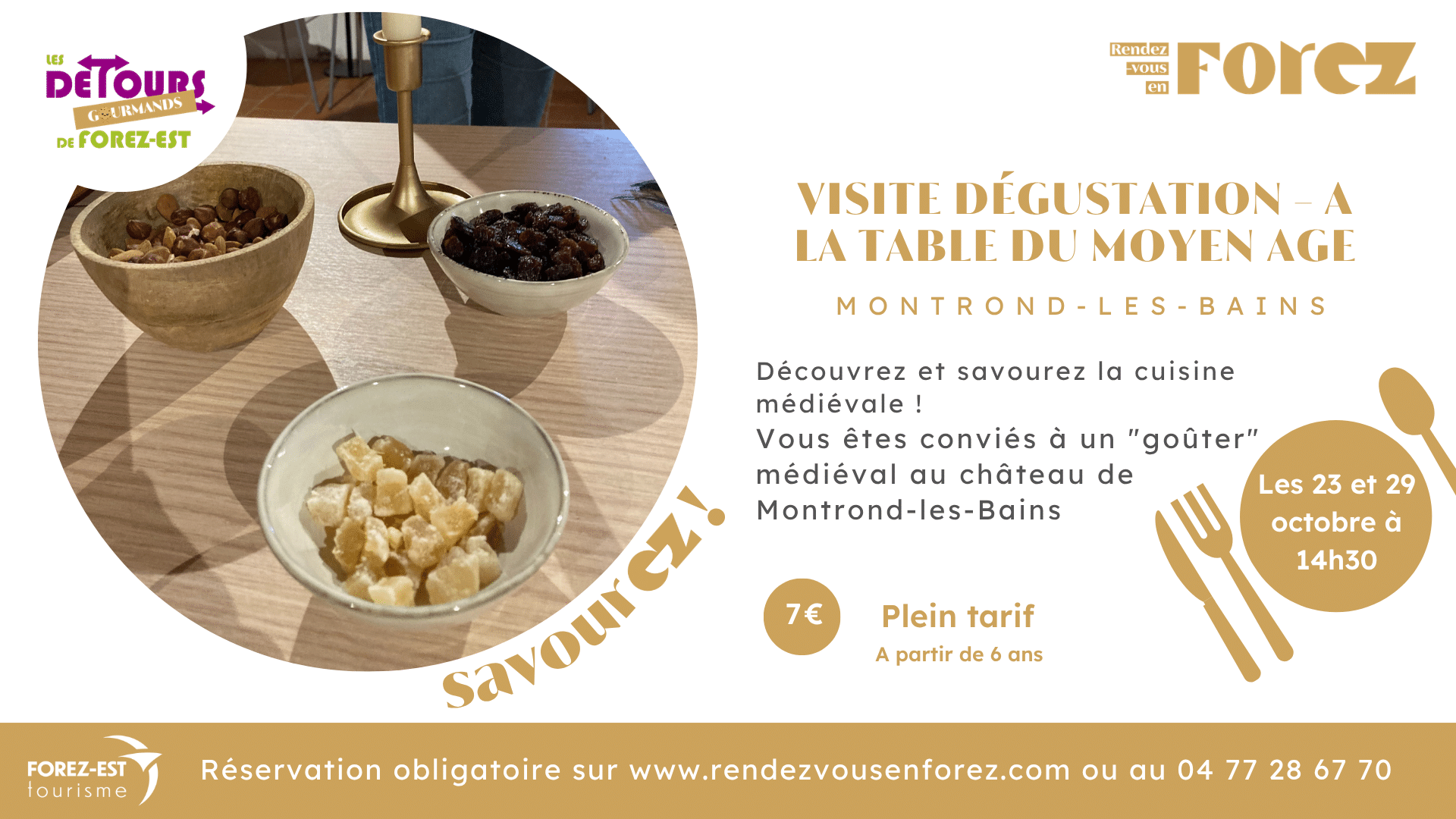 CHATEAU Visite degustation - 23 et 29oct